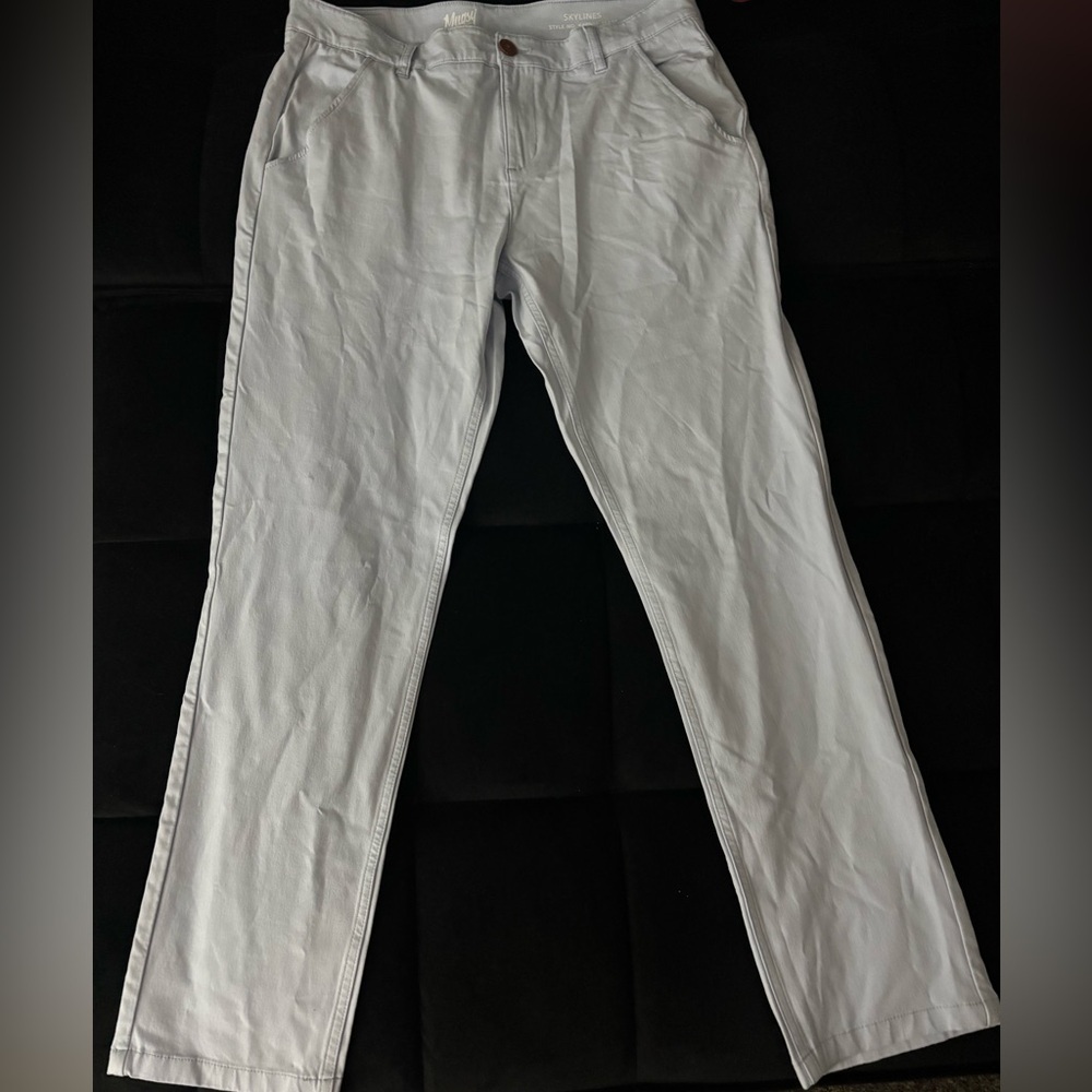 NWOT Women’s Straight Leg Jeans - Light Blue Skylines 36X32